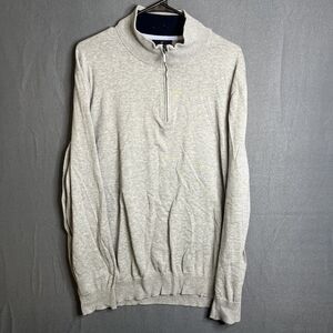 Brooks Brothers Sweater Mens 2XL XXL Gray Supima Cotton Knit Sweatshirt‎